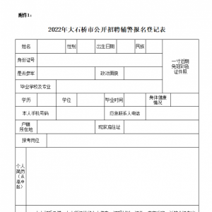 營口大石橋市公安局公開招聘輔警50人公告?